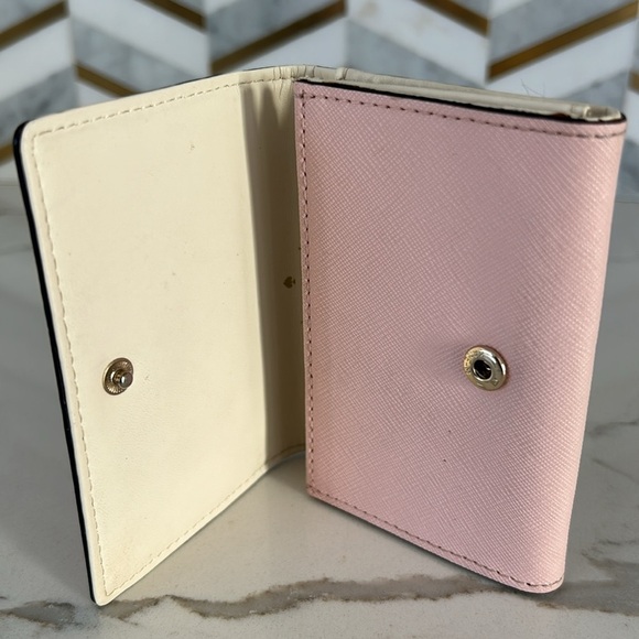Kate Spade Mikas Pond Christine Light Pink Small Wallet Card Hokder - Picture 14 of 14